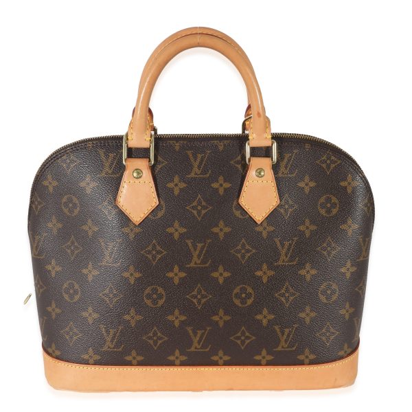 132773 fv Louis Vuitton Monogram Canvas Alma PM