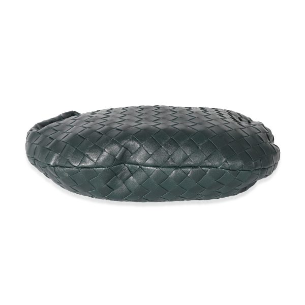 133092 bv Bottega Veneta Inkwell Intrecciato Lambskin Teen Jodie