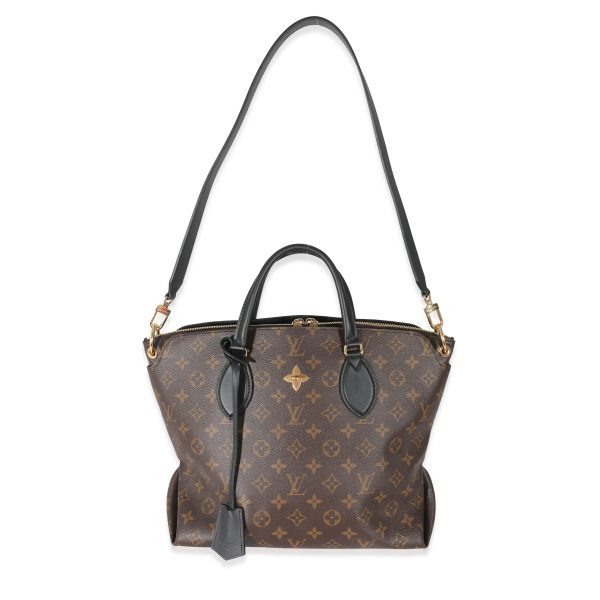 133154 pv Louis Vuitton Monogram Canvas Flower Zipped Tote