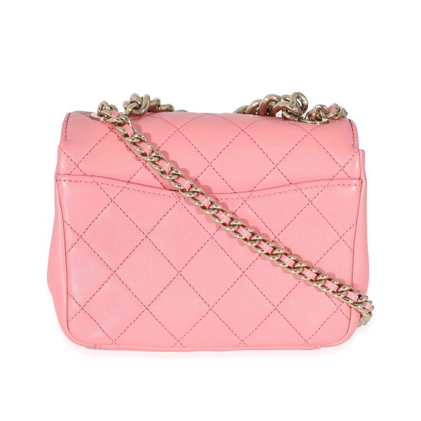 133457 pv Chanel Pink Quilted Calfskin Beauty Begins Flap Bag