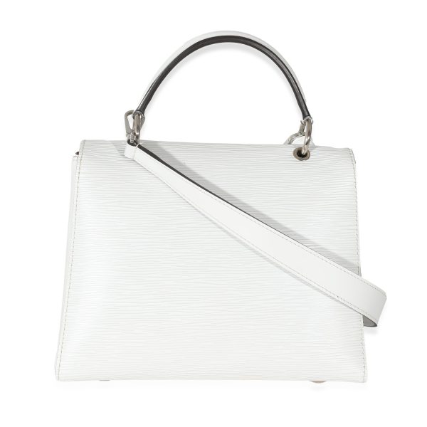 133630 pv Louis Vuitton White Epi Grenelle PM