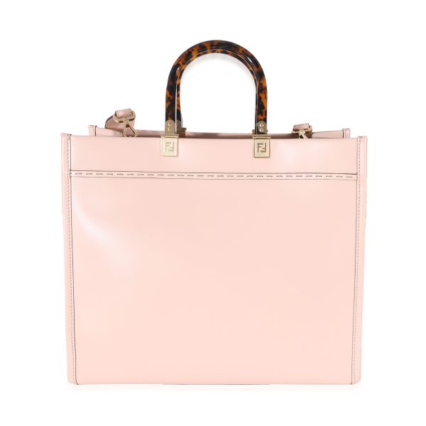 133906 box Fendi Pink Poudre Calfskin Medium Sunshine Shopper