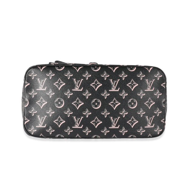 134208 pv Louis Vuitton Black Pink Monogram Canvas Fall For You Neverfull MM