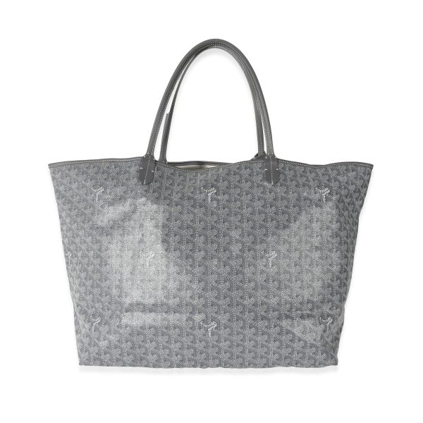 134221 bv Goyard Grey Goyardine Canvas Saint Louis GM