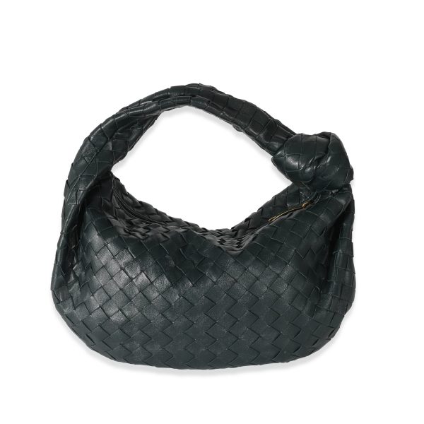 134281 bv Bottega Veneta Inkwell Intrecciato Lambskin Teen Jodie