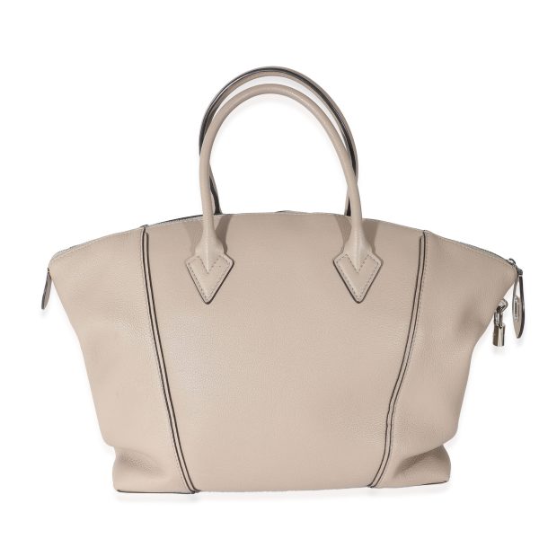 134401 bv Louis Vuitton Galet Veau Cachemire Soft Lockit PM