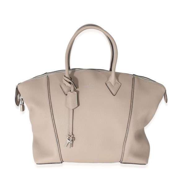 134401 fv Louis Vuitton Galet Veau Cachemire Soft Lockit PM