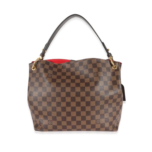 134483 stamp Louis Vuitton Damier Ebene Canvas Graceful PM