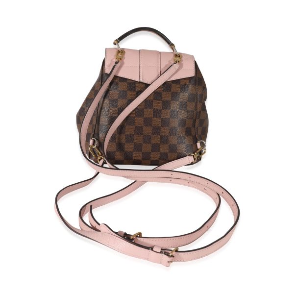 134556 pv Louis Vuitton Magnolia Damier Ebene Canvas Clapton Backpack