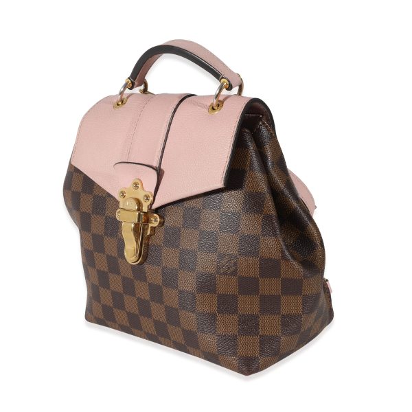 134556 sv Louis Vuitton Magnolia Damier Ebene Canvas Clapton Backpack