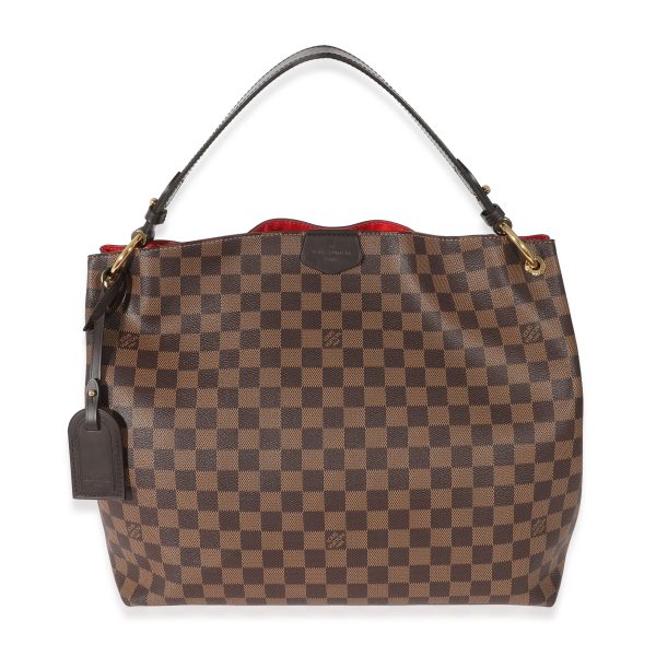 134603 fv Louis Vuitton Damier Ebene Canvas Graceful MM