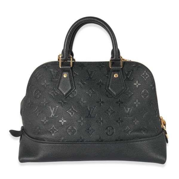 134655 fv Louis Vuitton Black Monogram Empreinte Neo Alma PM