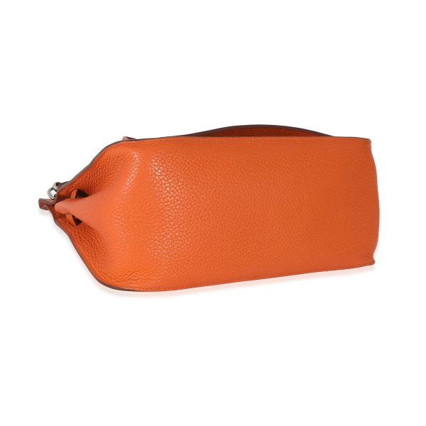 134785 bv Hermès Orange Clemence Jypsiere 28 PHW