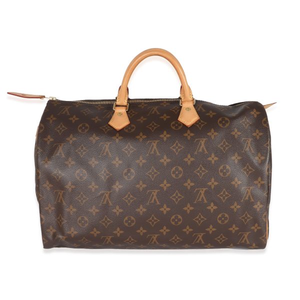 135076 stamp Louis Vuitton Monogram Canvas Speedy 40