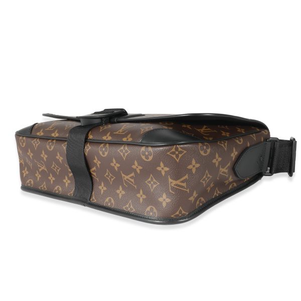 135092 box Louis Vuitton Monogram Macassar Canvas Archy Messenger GM