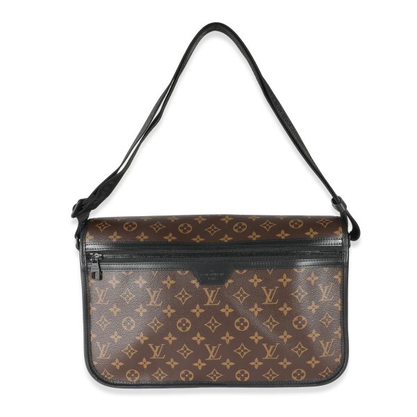 135092 pv Louis Vuitton Monogram Macassar Canvas Archy Messenger GM