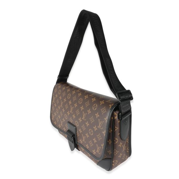 135092 sv Louis Vuitton Monogram Macassar Canvas Archy Messenger GM