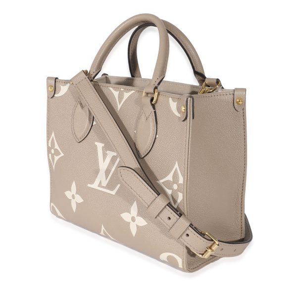 135304 box Louis Vuitton Turtledove Cream Monogram Giant Empriente Onthego PM