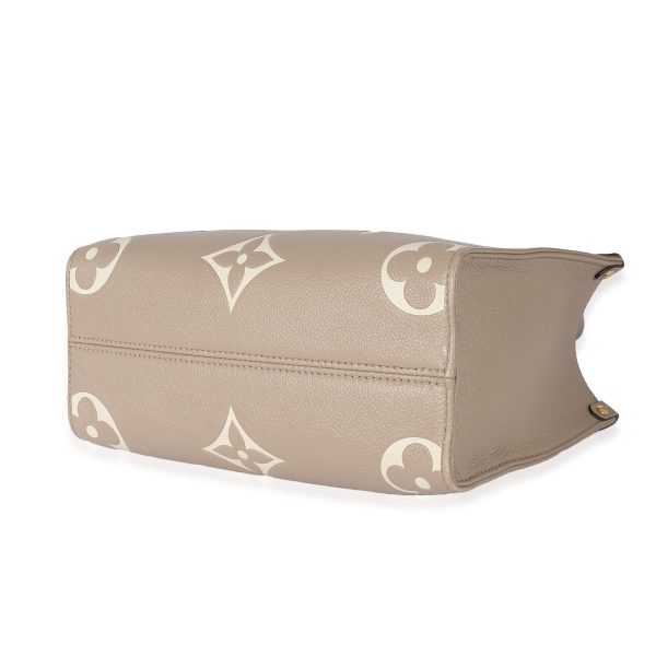 135304 bv Louis Vuitton Turtledove Cream Monogram Giant Empriente Onthego PM