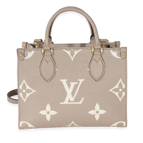 135304 fv Louis Vuitton Turtledove Cream Monogram Giant Empriente Onthego PM