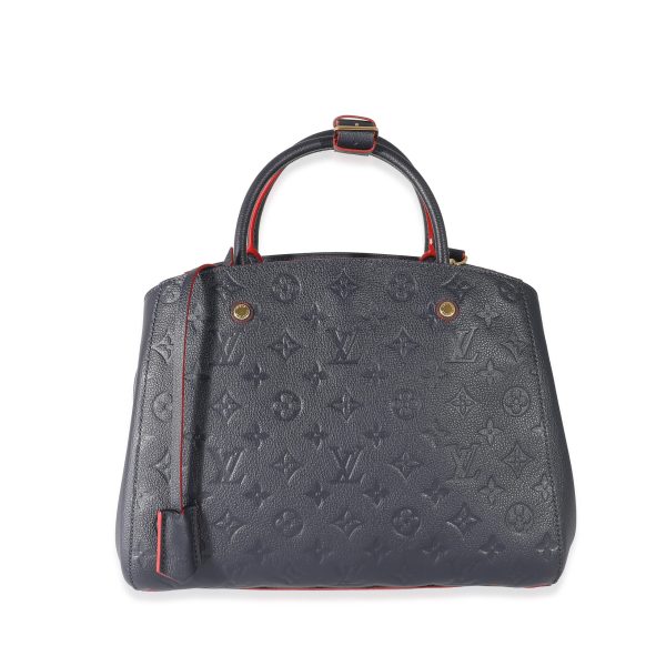 135609 pv Louis Vuitton Marine Rouge Empreinte Montaigne MM