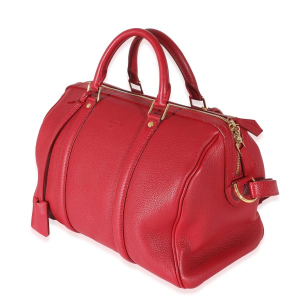 135610 sv Louis Vuitton Cherry Calfskin Sofia Coppola PM