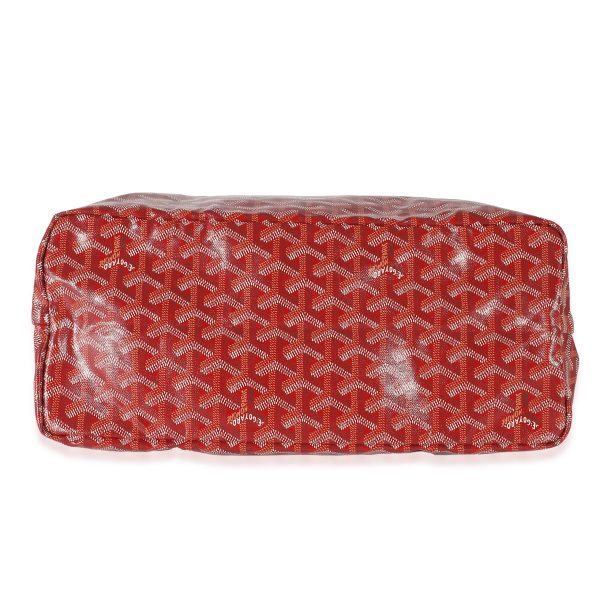 135635 stamp Goyard Red Goyardine Saint Louis PM