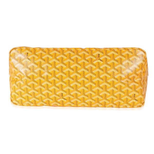 135679 box Goyard Yellow Goyardine Canvas Saint Louis PM