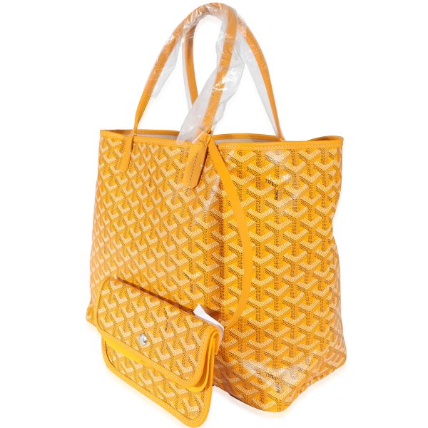 135679 sv Goyard Yellow Goyardine Canvas Saint Louis PM