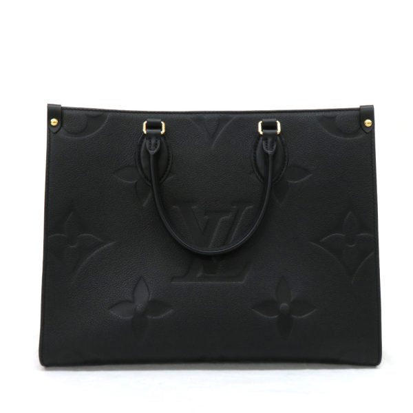 2 Louis Vuitton On the Go MM Monogram Empreinte Noir Black