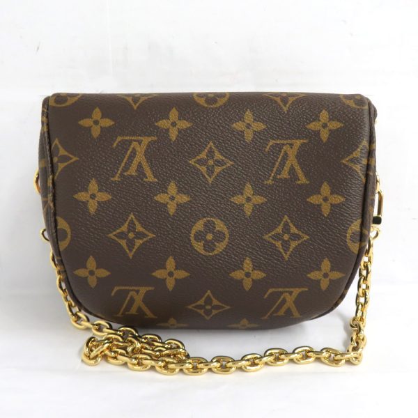 2 Louis Vuitton Mini Bum Bag Monogram Shoulder Bag Brown