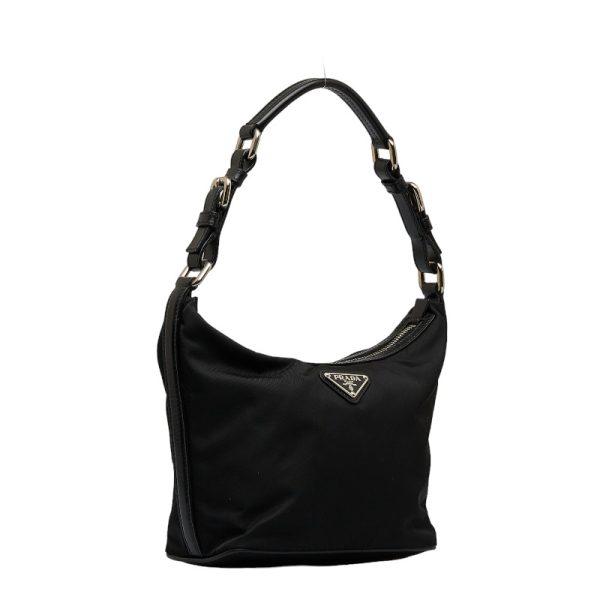 2 Prada Mini One Shoulder Bag Black Nylon