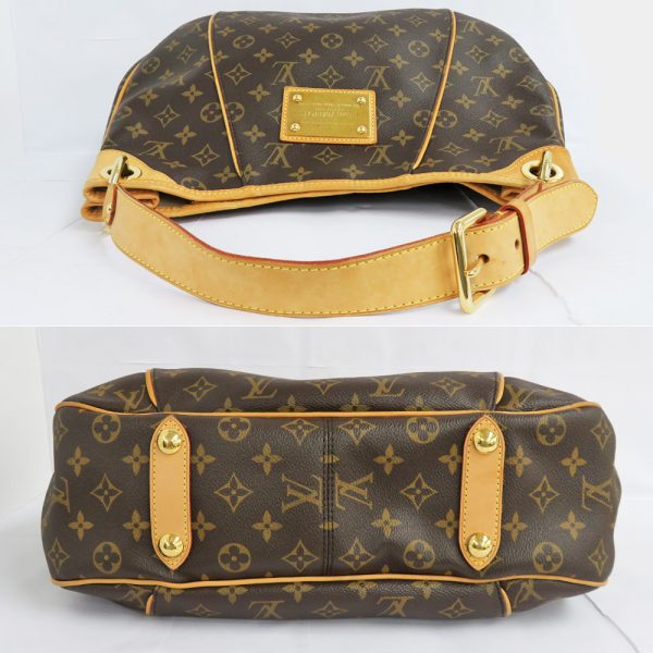 2 Louis Vuitton Monogram Galliera GM Shoulder Bag Brown