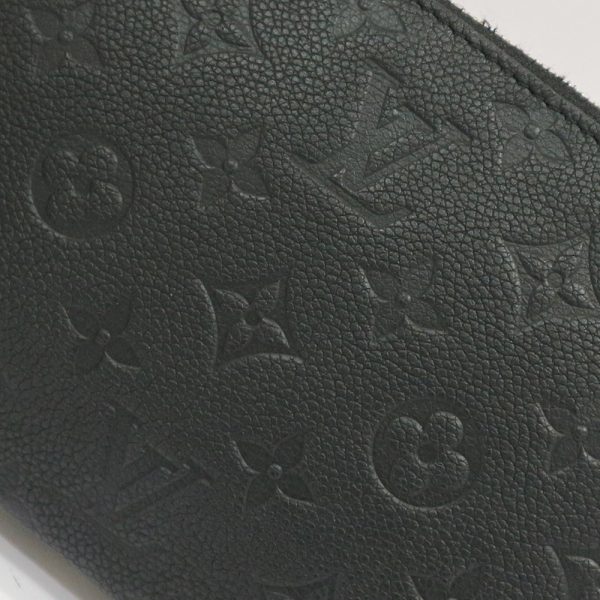 2 Louis Vuitton Pochette Empreinte Noir Black