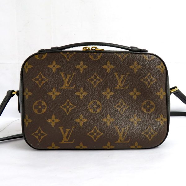 2 Louis Vuitton Saintonge Monogram Shoulder Bag Noir Black