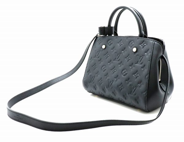 2 Louis Vuitton Empreinte Montaigne BB Crossbody Noir Black