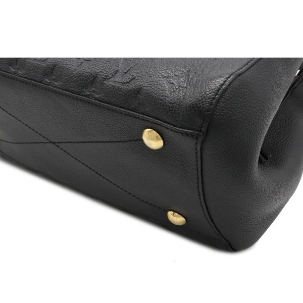 2 Louis Vuitton Empreinte Montaigne MM Noir Black