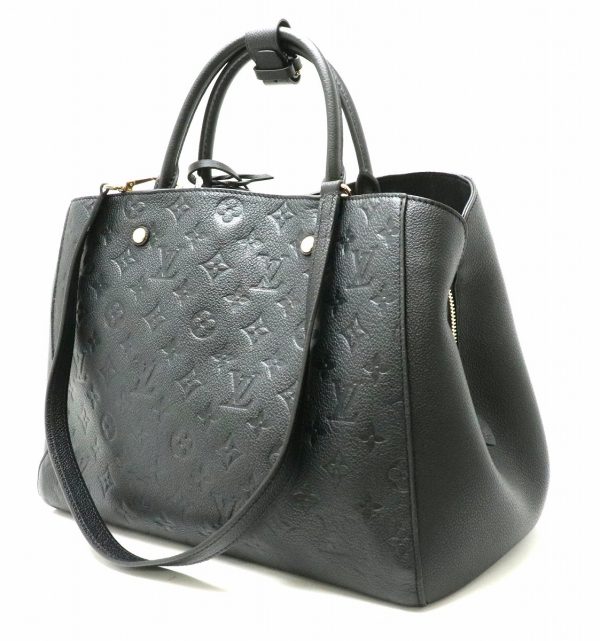 2 Louis Vuitton Empreinte Montaigne GM Noir