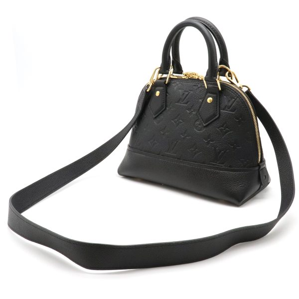 2 Louis Vuitton Empreinte Alma BB Noir Black