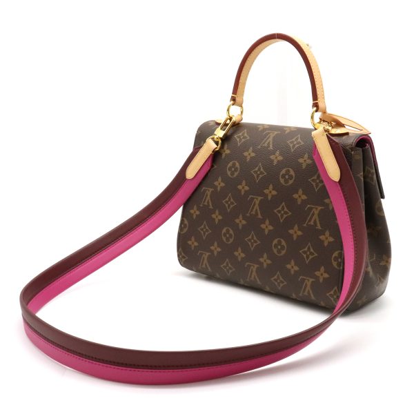 2 Louis Vuitton Monogram Cluny BB Handbag Rose Pink