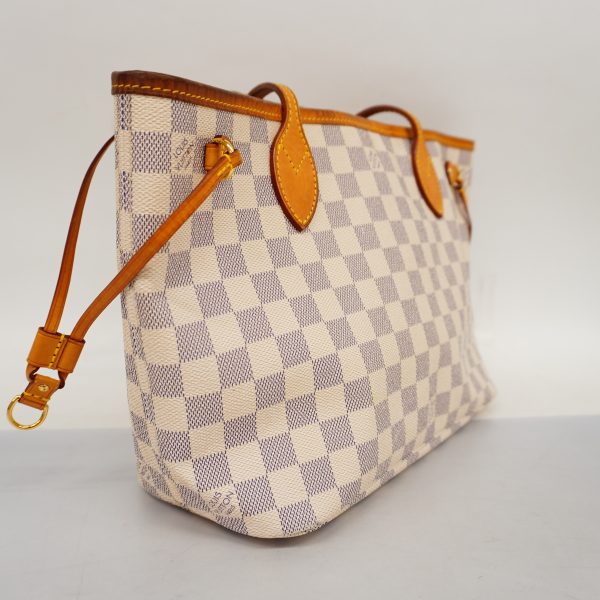 2 Louis Vuitton tote bag Damier Azur Neverfull PM