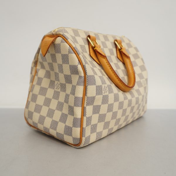 2 Louis Vuitton Handbag Damier Azur Speedy 25