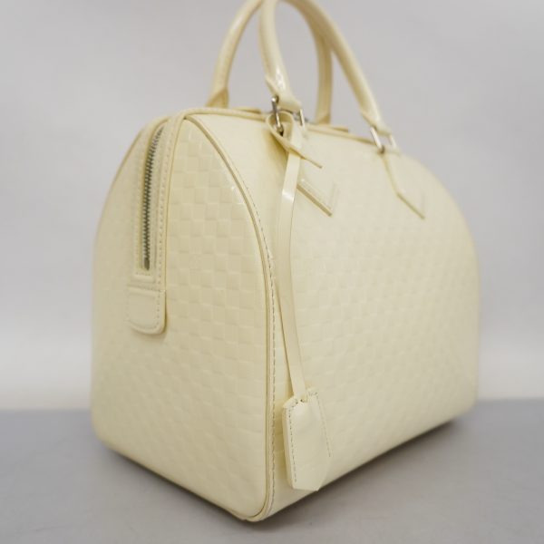 2 Louis Vuitton Damier Facet Speedy Cube MM Claim