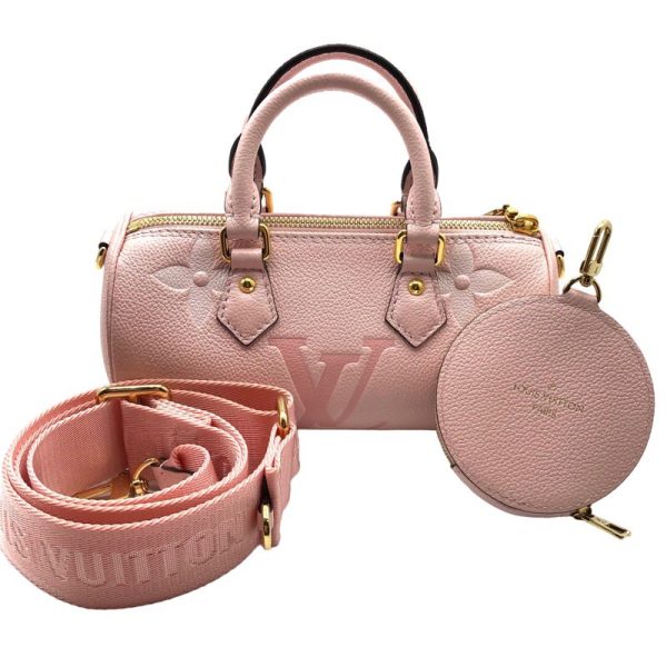 2 Louis Vuitton Papillon BB Shoulder Bag Pink