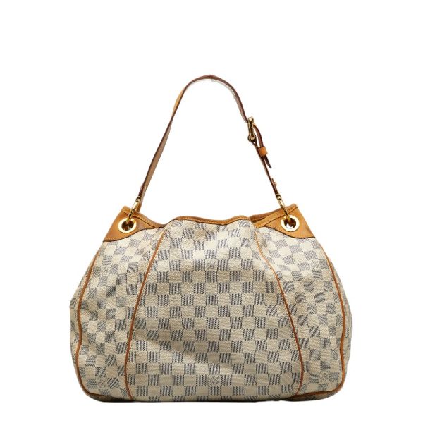 2 Louis Vuitton Damier Azur Galliera PM White