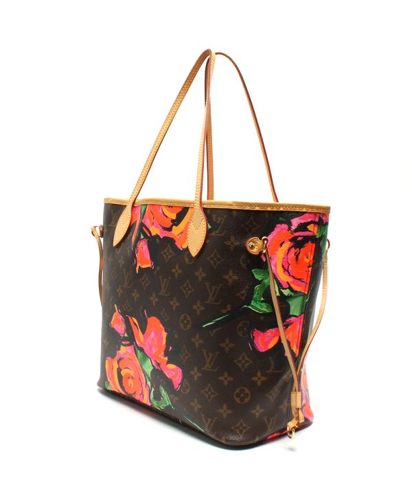 2 Louis Vuitton Tote Bag Neverfull MM Monogram