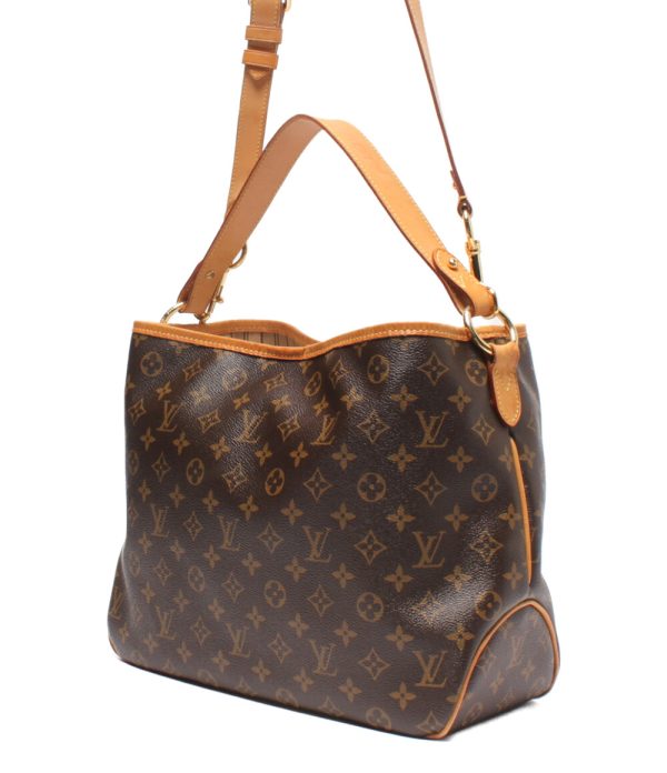 2 Louis Vuitton Shoulder Bag Delightful Monogram Brown