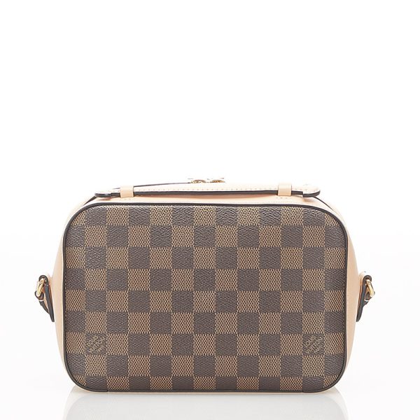 2 Louis Vuitton Damier Shoulder Bag Brown Pink