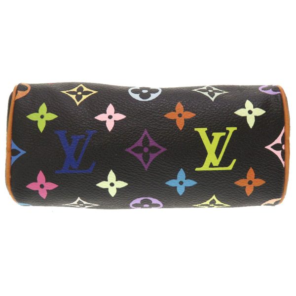 2 Louis Vuitton Monogram Multicolor Mini Speedy Noir Black