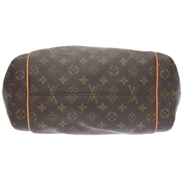 2 Louis Vuitton Monogram Totally GM Tote Bag Brown